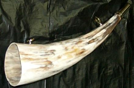 Горн охотничий (из рога) 40 см